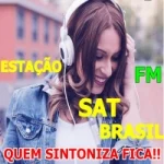 Logo da Rádio Sat FM Brasil