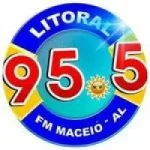 Logo da Rádio Litoral FM Maceió