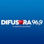 Logo da Rádio Difusora 96.9 FM