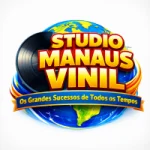 Logo da Rádio Vinil Studio Manaus