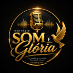 Logo da Web Radio Som e Glória