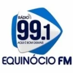 Logo da Rádio Equinócio 99.1 FM