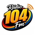 Logo da Rádio 104 FM