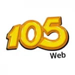 Logo da Rádio 105 Web