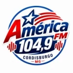 Logo da Rádio América FM 104.9