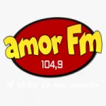 Logo da Rádio Amor 104.9 FM