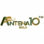 Logo da Rádio Antena 10 105.9 FM
