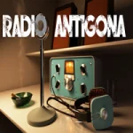 Logo da Rádio Antigona