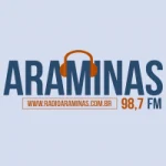 Logo da Rádio Araminas 98.7 FM