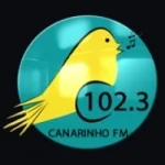Logo da Rádio Canarinho 102.3 FM
