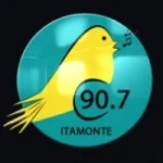 Logo da Rádio Canarinho 90.7 FM