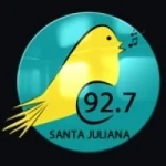 Logo da Rádio Canarinho 92.7 FM