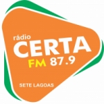 Logo da Rádio Certa 87.9 FM