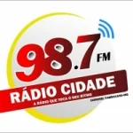 Logo da Rádio Cidade 98.7 FM
