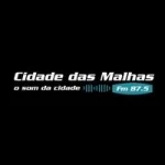 Logo da Rádio Cidade das Malhas 87.5 FM