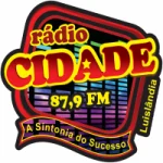 Logo da Radio Cidade Luislândia 87.9 FM