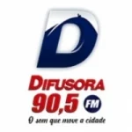 Logo da Rádio Difusora 90.5 FM