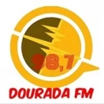 Logo da Rádio Dourada 98.7 FM
