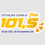 Logo da Rádio Estação Gerais 101.5 FM