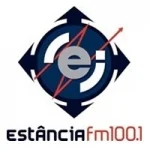 Logo da Rádio Estância 100.1 FM