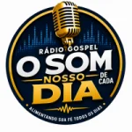 Logo da Rádio Gospel o Som Nosso de Cada Dia