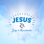 Logo da Rádio Jesus, Sigo e Recomendo