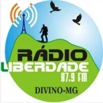 Logo da Rádio Liberdade de Divino 87.9 FM