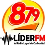 Logo da Rádio Líder 87.9 FM