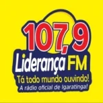 Logo da Rádio Liderança 107.9 FM