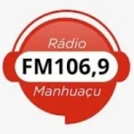 Logo da Rádio Manhuaçu 106.9 FM