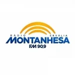 Logo da Rádio Montanhesa Ervália 90.9 FM