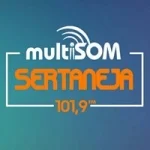 Logo da Rádio Multisom Sertaneja 101.9 FM