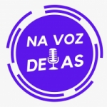 Logo da Rádio Na Voz Delas