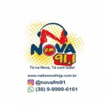Logo da Rádio Nova 91.1 FM