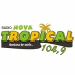 Logo da Rádio Nova Tropical 104.9 FM