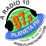 Logo da Rádio Planeta FM 87.9