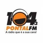 Logo da Rádio Pontal 104.3 FM