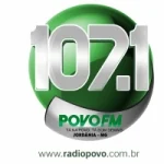 Logo da Rádio Povo 107.1 FM