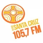 Logo da Rádio Santa Cruz 105.7 FM