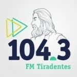Logo da Rádio Tiradentes 104.3 FM