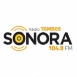 Logo da Rádio Tombos Sonora 104.9 FM