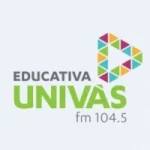 Logo da Rádio Univas 104.5 FM