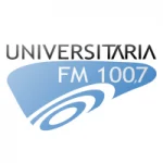 Logo da Rádio Universitária 100.7 FM