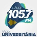 Logo da Rádio Universitária 105.7 FM