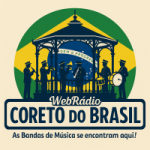 Logo da Web Rádio Coreto do Brasil