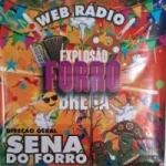 Logo da Web Rádio Explosão do Forró Brega