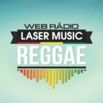 Logo da Laser Music Reggae