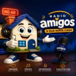 Logo da Rádio Amigos RJ