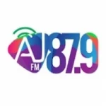 Logo da Rádio Antena Jovem 87.9 FM