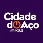 Logo da Rádio Cidade do Aço 103.3 FM